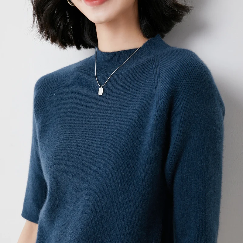 Spring Autumn New Sle f High Collar Woolen mid Sve Knitted Sweater ort Sve Top oulder Insert Non Camere Four...
Spring Autumn New Sle f High Collar Woolen mid Sve Knitted Sweater ort Sve Top oulder Insert Non Camere Four...