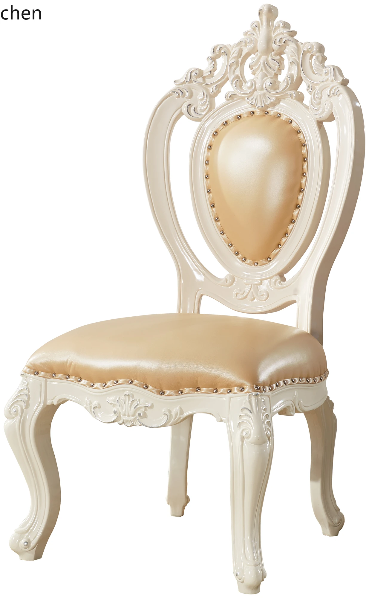 TQH European leather chair size apartment luxury dining chair restaurant home backrest chair
TQH European leather chair size apartment luxury dining chair restaurant home backrest chair