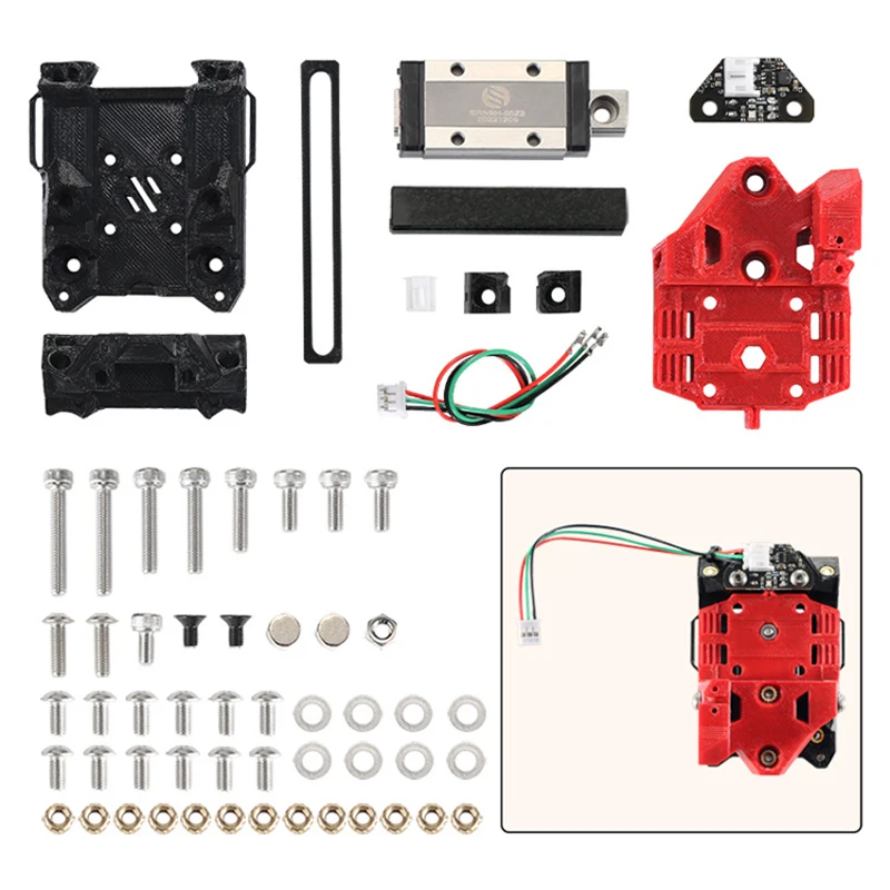 Accessories VORON 2.4 Nozzle Leveling Strip Line TAP Sensor With Print Kit For Voron 2.4 R2 Trident 3D Printer Parts
Accessories VORON 2.4 Nozzle Leveling Strip Line TAP Sensor With Print Kit For Voron 2.4 R2 Trident 3D Printer Parts