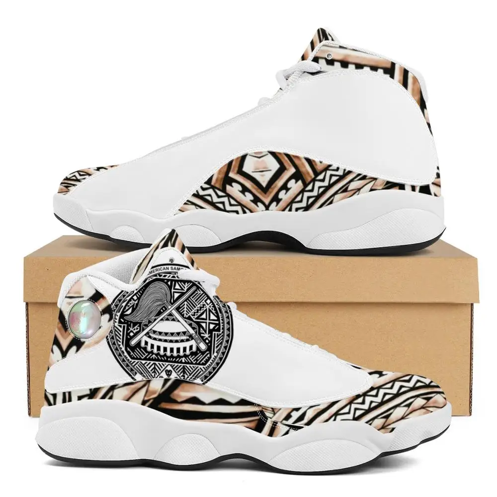 Luxury Design Polynesian Samoa Tribe Style Boy Sneakers Running Shoes Custom Ball Sports Team Logo Men's Basketball Sports Shoes
Luxury Design Polynesian Samoa Tribe Style Boy Sneakers Running Shoes Custom Ball Sports Team Logo Men's Basketball Sports Shoes