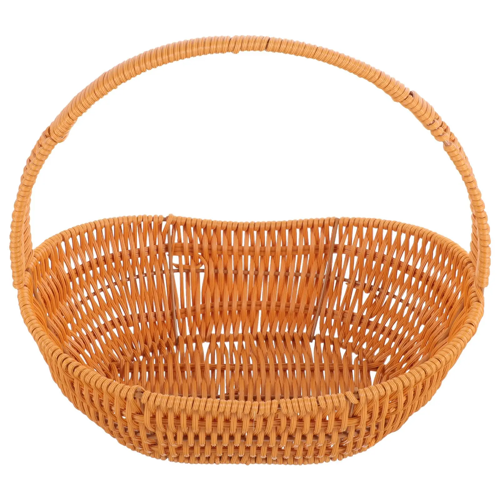 Decorative Flower Basket Woven Handmade Storage Baskets Home Wedding Blanket Country Ornaments Portable Hand-woven
Decorative Flower Basket Woven Handmade Storage Baskets Home Wedding Blanket Country Ornaments Portable Hand-woven