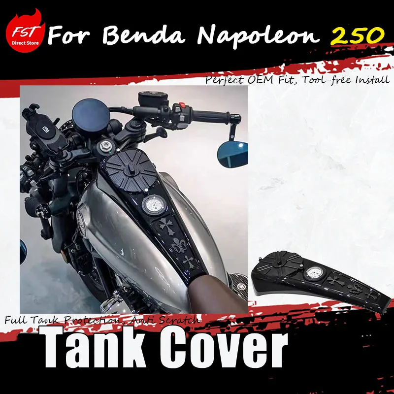 For Benda Napoleon 250, special modification accessories, fuel tank cover, original mold decoration for instrument panel
For Benda Napoleon 250, special modification accessories, fuel tank cover, original mold decoration for instrument panel