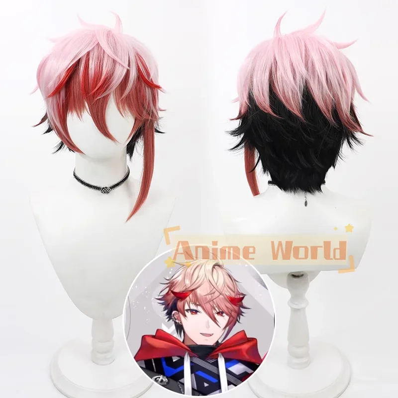 Nijisanji Vtuber Voltaction Seraph Dazzlegarden Cosplay Wig Pink Red Mixed Heat Resistant Synthetic Hair Halloween Role Play
Nijisanji Vtuber Voltaction Seraph Dazzlegarden Cosplay Wig Pink Red Mixed Heat Resistant Synthetic Hair Halloween Role Play
