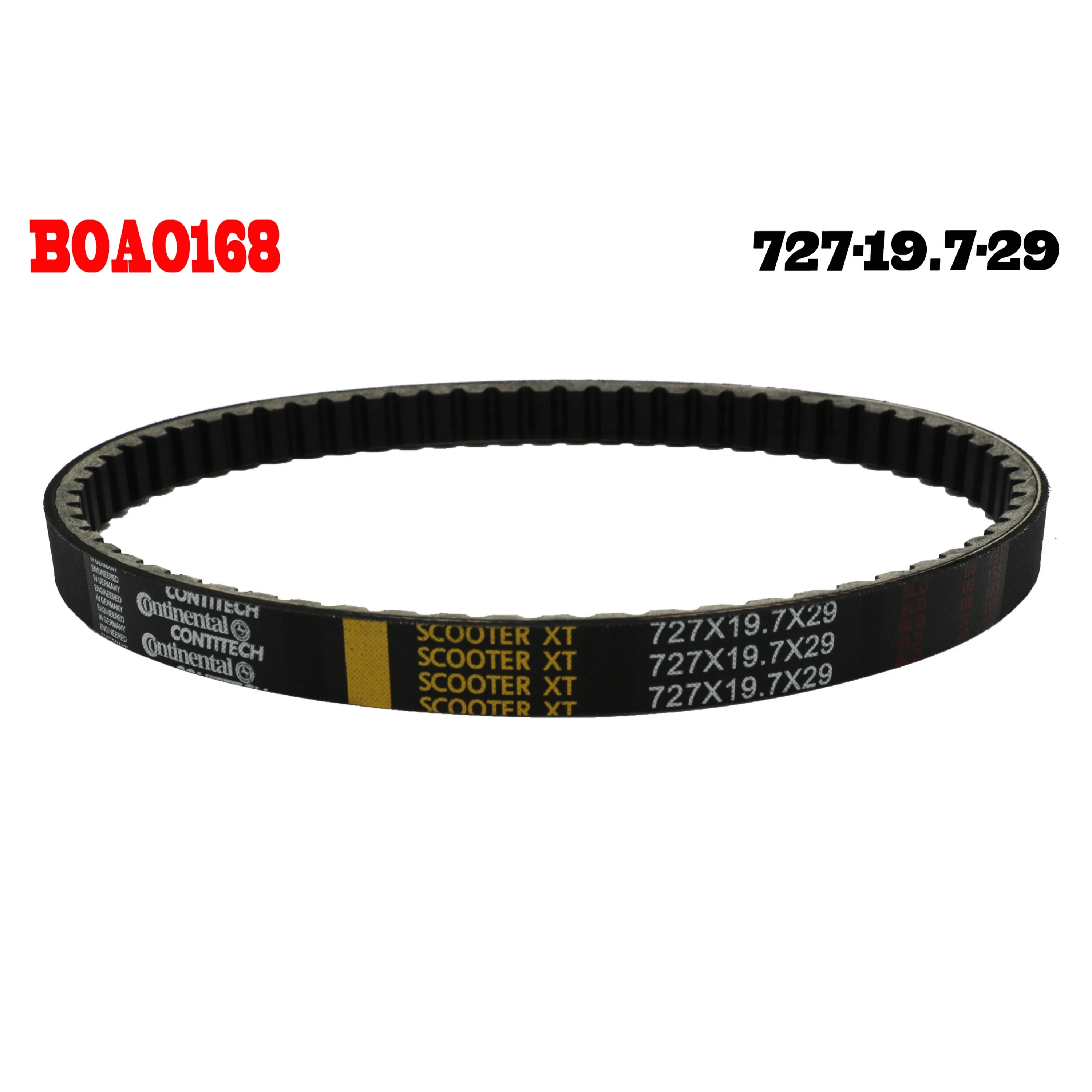 Motorcycle belt for SYM GR125 XS125T-17 JP150 XS150T-5 JET 4 125 14711-F6A-0000 14721-F6A-0000 2V 727-19.7 -29
Motorcycle belt for SYM GR125 XS125T-17 JP150 XS150T-5 JET 4 125 14711-F6A-0000 14721-F6A-0000 2V 727-19.7 -29