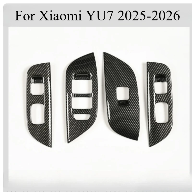 For Xiaomi YU7 2025-2026 Window Switch Panel Cover – Carbon Fiber Texture Protective Trim
For Xiaomi YU7 2025-2026 Window Switch Panel Cover – Carbon Fiber Texture Protective Trim