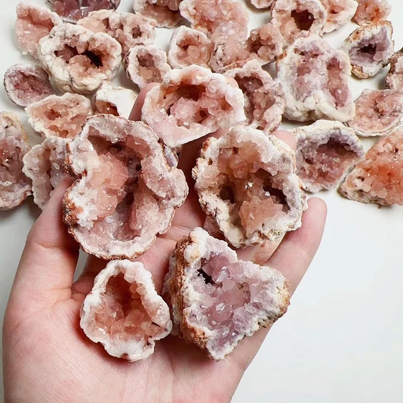 Natural Argentine Pink Geode Irregular Raw Crystal Specimen Unique Home Decor Collectible Unique Gift for Easter/Mother's Day
Natural Argentine Pink Geode Irregular Raw Crystal Specimen Unique Home Decor Collectible Unique Gift for Easter/Mother's Day