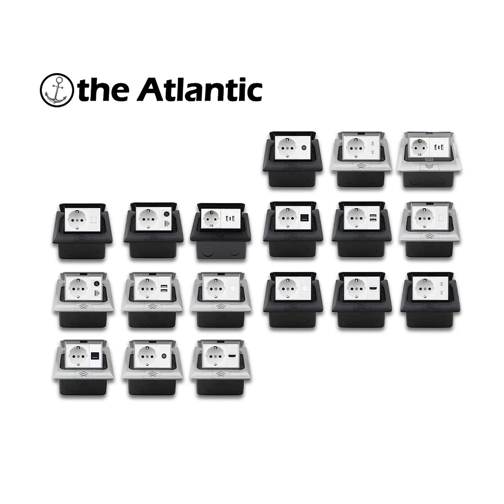 Розетка EU DE Стандартная выдвижная напольная розетка USB Type-C HDMI TV RJ45 2-сторонняя розетка с медленным выдвижным питанием Розетка 16A 250V
Розетка EU DE Стандартная выдвижная напольная розетка USB Type-C HDMI TV RJ45 2-сторонняя розетка с медленным выдвижным питанием Розетка 16A 250V