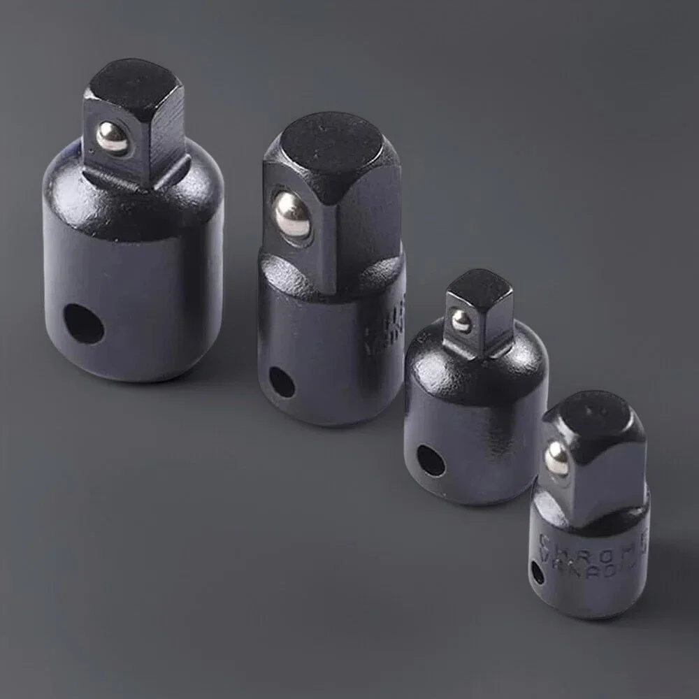 4 PCS Socket Adapter Set 3/8 to 1/2 Socket Adapter 3/8 to 1/4 Square Ratchet Reducer Sets for Automotive and Construction
4 PCS Socket Adapter Set 3/8 to 1/2 Socket Adapter 3/8 to 1/4 Square Ratchet Reducer Sets for Automotive and Construction