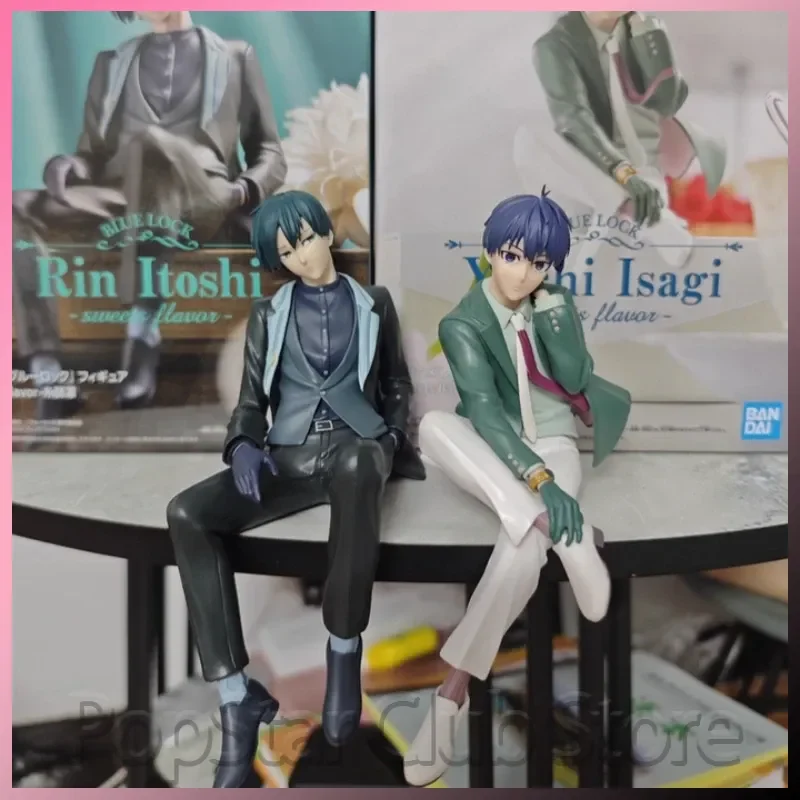 Bandai Original Anime Peripheral Figure Blue Lock Figure Sweets Flavor Yoichi Isagi Rin Itoshi Model Desktop Decor Collect Gifts
Bandai Original Anime Peripheral Figure Blue Lock Figure Sweets Flavor Yoichi Isagi Rin Itoshi Model Desktop Decor Collect Gifts