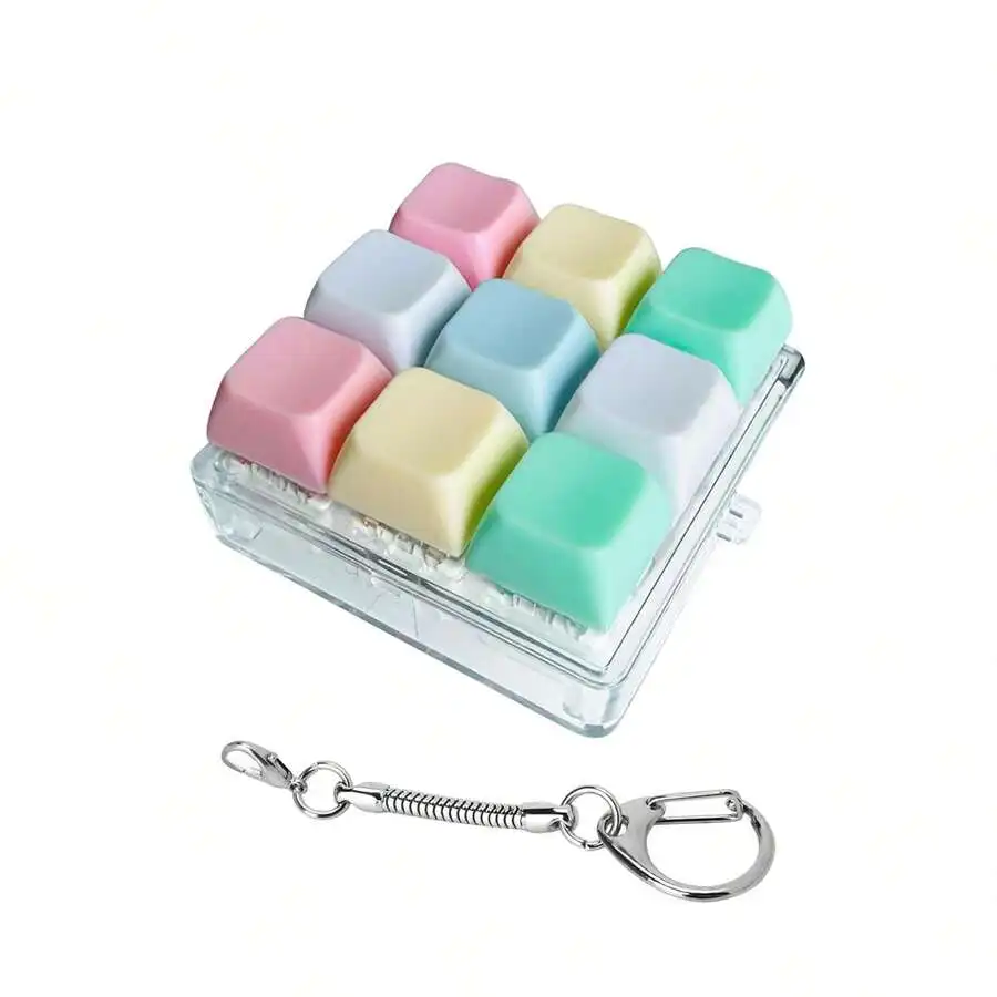 1 Pc Keyboard Fidget Toy, Fidget Clicker Keyboard Fidget Keychain, Button Fidget Gifts For Adults To Relieve Stress And Pass Time
1 Pc Keyboard Fidget Toy, Fidget Clicker Keyboard Fidget Keychain, Button Fidget Gifts For Adults To Relieve Stress And Pass Time