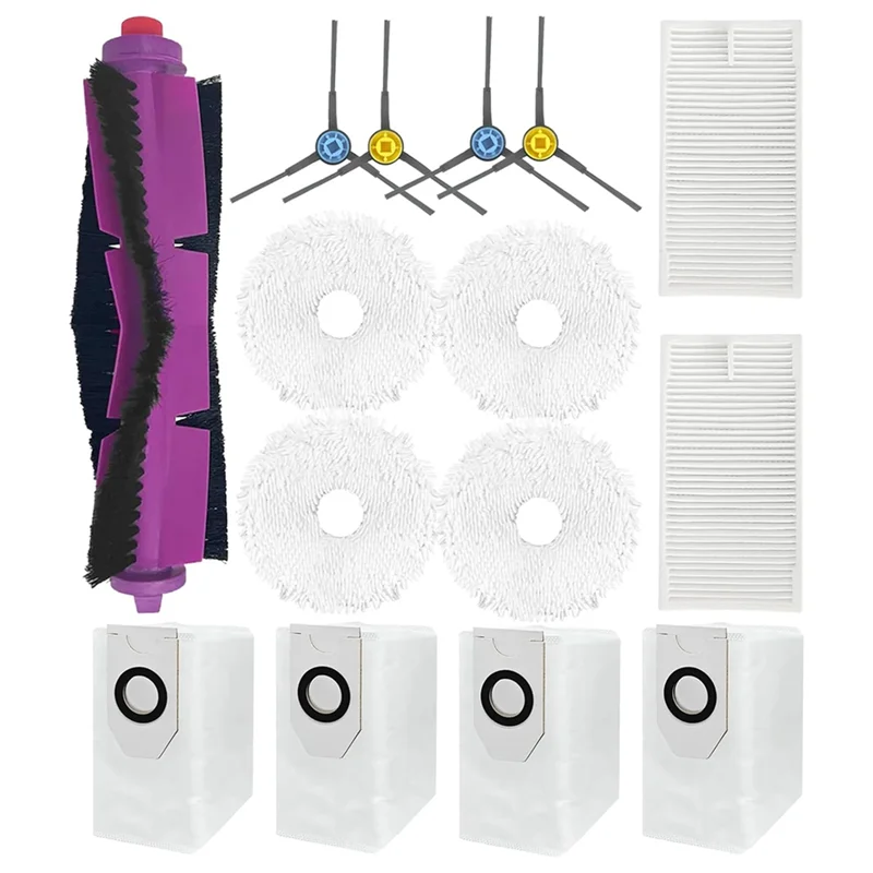 B69A For Eureka J12 Ultra Vacuum Cleaner Main Side Brushes Hepa Filters Mop Pads Dust Bags Replacement Parts
B69A For Eureka J12 Ultra Vacuum Cleaner Main Side Brushes Hepa Filters Mop Pads Dust Bags Replacement Parts