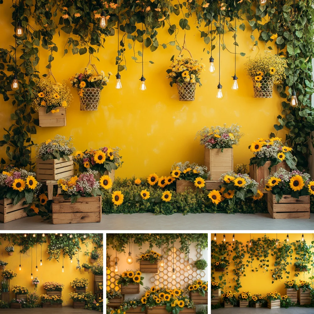 Warm Sunflower Theme Banner Background Wedding Pregnant Woman Newborn Photography Yellow and White Decoration Studio Props Gift
Warm Sunflower Theme Banner Background Wedding Pregnant Woman Newborn Photography Yellow and White Decoration Studio Props Gift