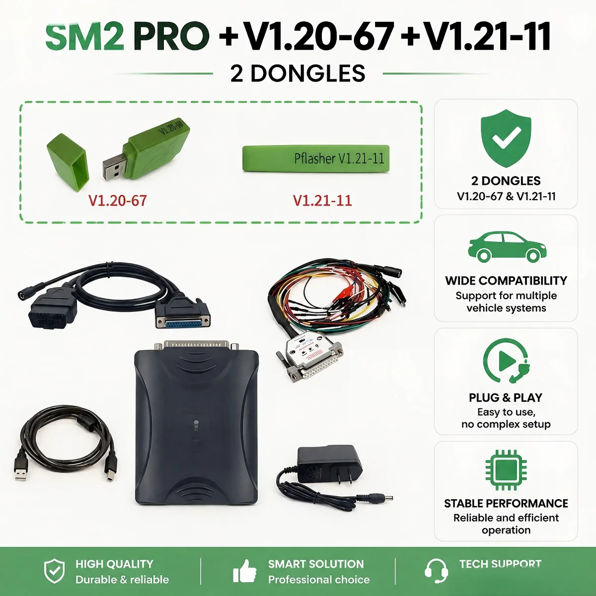 Latest Engineer Edition SM2 J2534 VCI 67 Integrated ECU Chip Tuning Tool, suitable for reading, writing, and cloning
Latest Engineer Edition SM2 J2534 VCI 67 Integrated ECU Chip Tuning Tool, suitable for reading, writing, and cloning