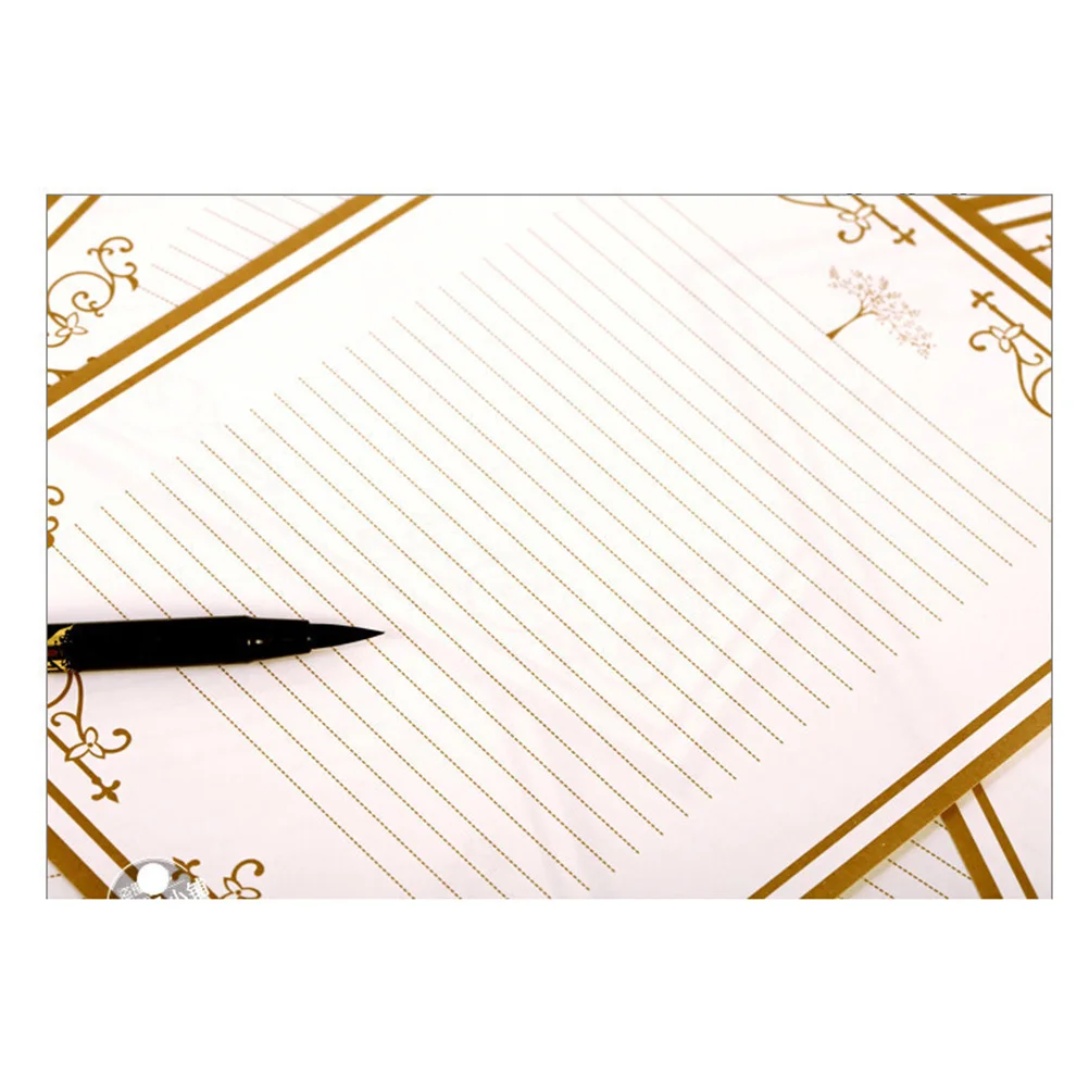 8pcs Retro Vintage Kraft Writing Paper Set Floral Letter Stationery Smooth Premium Note Paper For Friends Handcraft Use (4
8pcs Retro Vintage Kraft Writing Paper Set Floral Letter Stationery Smooth Premium Note Paper For Friends Handcraft Use (4