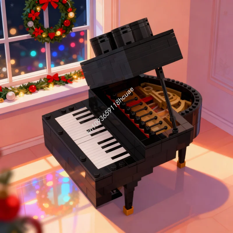 276pcs MOC Grand Piano Brick Classic Model Building Blocks Assemble Toys Christmas Gift DIY Construction Creative Idea Education
276pcs MOC Grand Piano Brick Classic Model Building Blocks Assemble Toys Christmas Gift DIY Construction Creative Idea Education