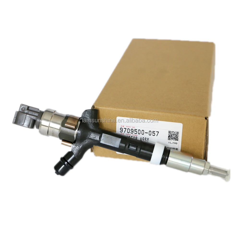 Genuine Diesel Injector 095000-0571,095000-0150,09500-057# For Common Rail 23670-27030,23670-29036
Genuine Diesel Injector 095000-0571,095000-0150,09500-057# For Common Rail 23670-27030,23670-29036