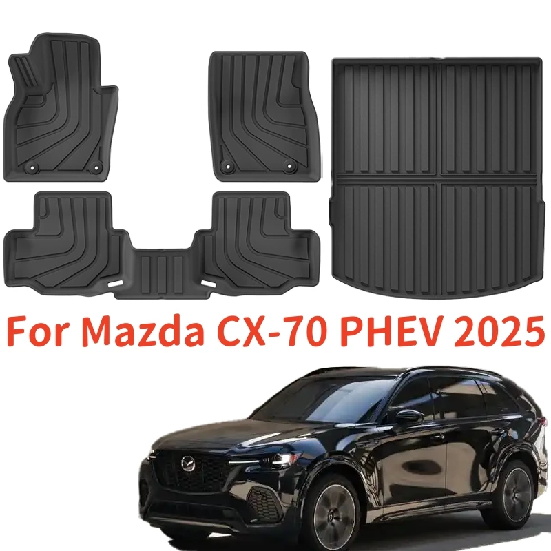 Hot For Mazda CX70 CX-70 PHEV 2025 LHD Floor Mats and Cargo Liner Waterproof Anti-slip Trunk Mat TPE Foot Pads
Hot For Mazda CX70 CX-70 PHEV 2025 LHD Floor Mats and Cargo Liner Waterproof Anti-slip Trunk Mat TPE Foot Pads