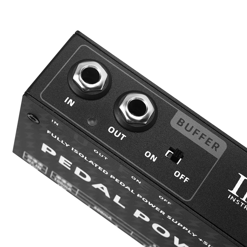 B93B-IRIN PW-2 Guitar Effects Pedals 10 Way Outputs For 9V/18V Voltage Protection Guitar Accessories US Plug
B93B-IRIN PW-2 Guitar Effects Pedals 10 Way Outputs For 9V/18V Voltage Protection Guitar Accessories US Plug