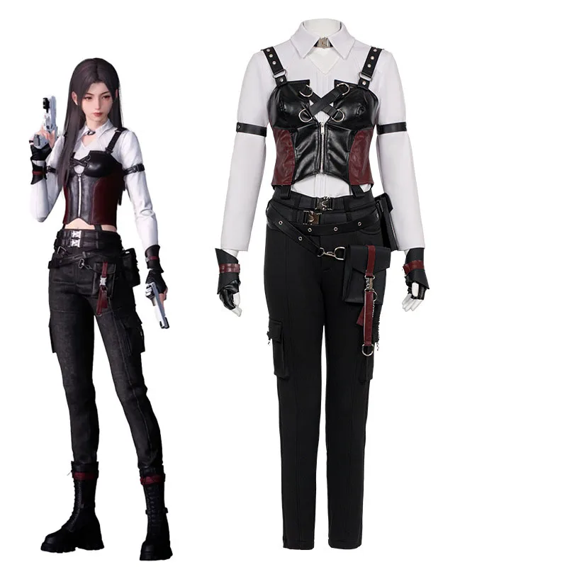 Love and Deepspace Cosplay Costume Deepspace Hunter Female Lead Combat Uniform Set Anime Game Exhibition Miss Hunter Costumes
Love and Deepspace Cosplay Costume Deepspace Hunter Female Lead Combat Uniform Set Anime Game Exhibition Miss Hunter Costumes