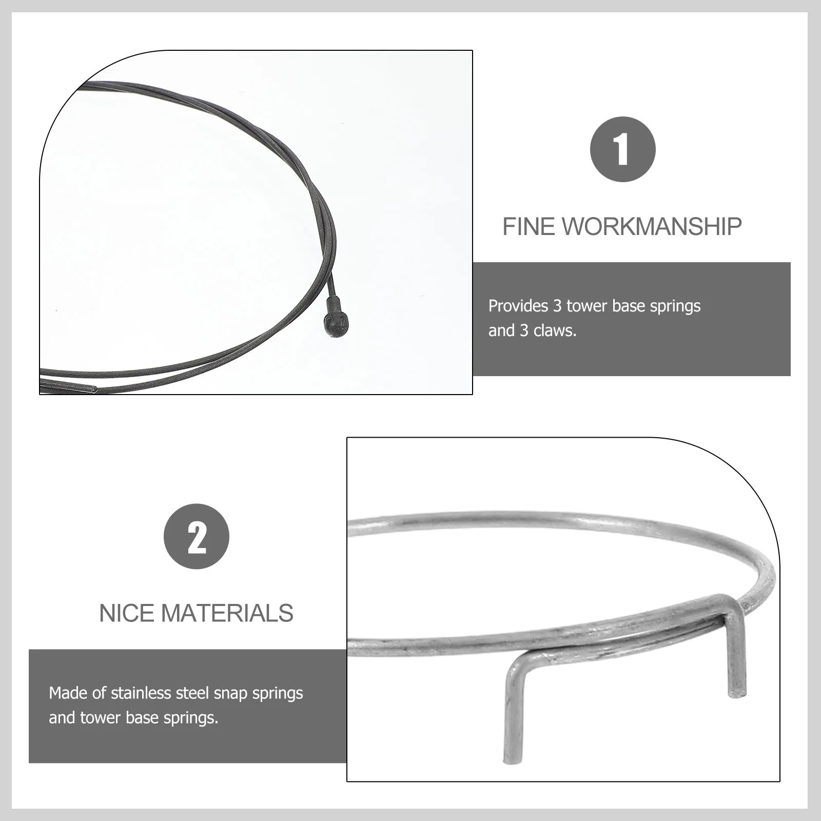 1 Set Base With Fastener Stainless Steel Repair Kit Compatible Fork Spring Hub Absorber Spring Bike
1 Set Base With Fastener Stainless Steel Repair Kit Compatible Fork Spring Hub Absorber Spring Bike