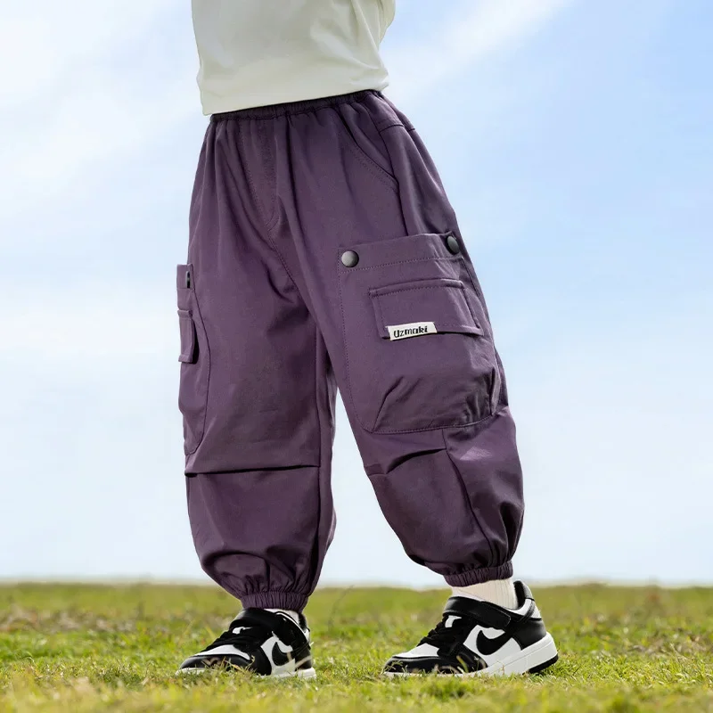2025 Spring New Product Children's Pants Korean Edition Large Pocket Work Pants Men's and Women's Versatile
2025 Spring New Product Children's Pants Korean Edition Large Pocket Work Pants Men's and Women's Versatile