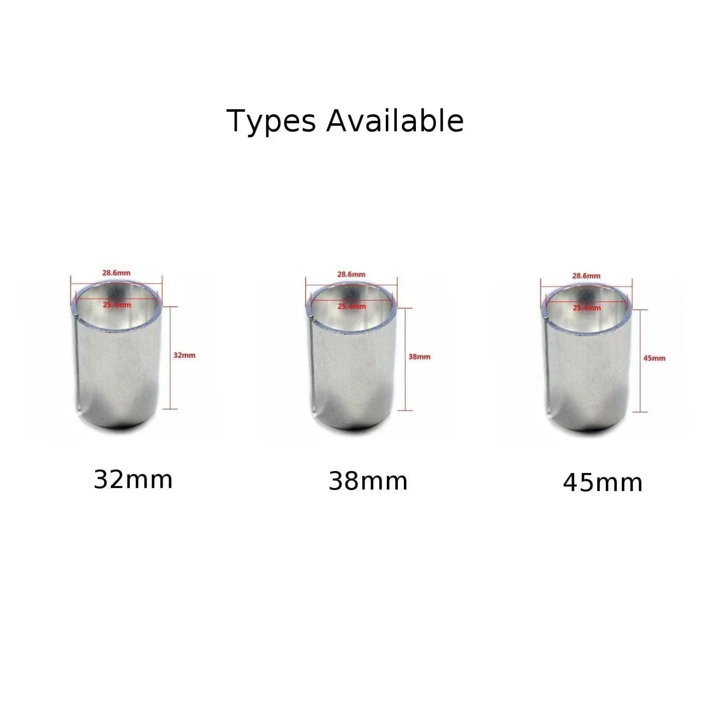 Hot New Practical High Quality Stem Shim 1 1/8" To 1" Adaptor Aluminum Bicycle Component Cycling MTB Bike Part
Hot New Practical High Quality Stem Shim 1 1/8" To 1" Adaptor Aluminum Bicycle Component Cycling MTB Bike Part
