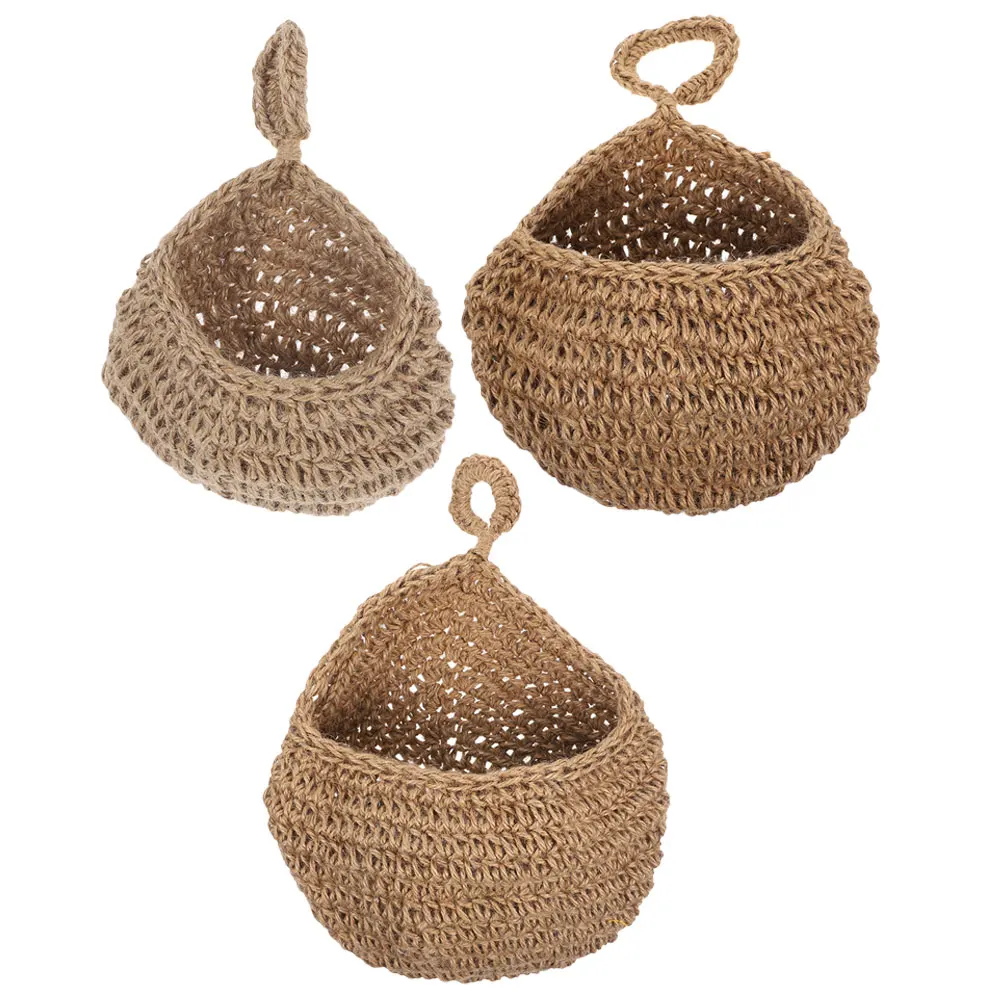 3 Pcs Wall Basket Wicker Storage Kitchen Hanging Baskets Onion Vegetable Fruit Egg Small Size Bohemian Style Home Decor Storage
3 Pcs Wall Basket Wicker Storage Kitchen Hanging Baskets Onion Vegetable Fruit Egg Small Size Bohemian Style Home Decor Storage
