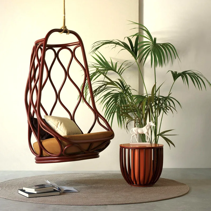 Nordic outdoor aluminum alloy hanging basket chair hanging indoor single balcony creative Internet celebrity bed and breakfast o
Nordic outdoor aluminum alloy hanging basket chair hanging indoor single balcony creative Internet celebrity bed and breakfast o
