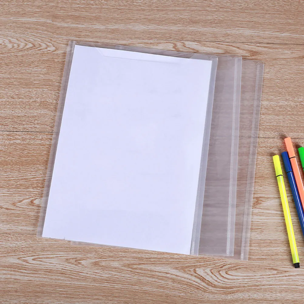 10 Pcs Sleeve Folder A4 File Clear Paper Storage Holder Hemming Pp Document Protectors
10 Pcs Sleeve Folder A4 File Clear Paper Storage Holder Hemming Pp Document Protectors