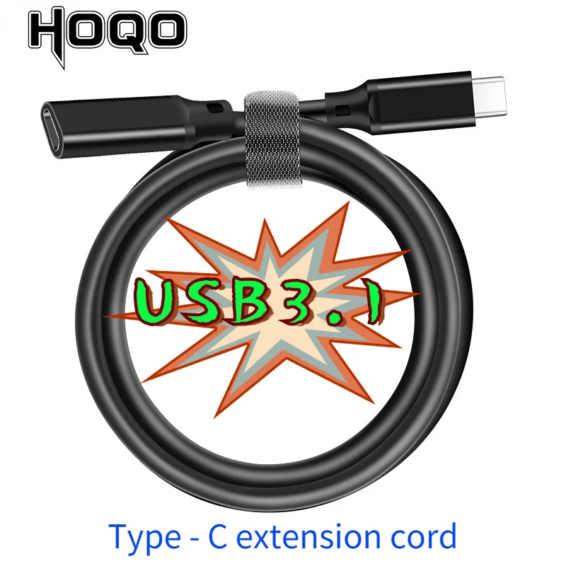 USB3.2 Cable Gen2 Type-C Male to USB-C Female Extension Data 100W Charging Cable Extender Cord Reversible Design 0.3m1m 2m
USB3.2 Cable Gen2 Type-C Male to USB-C Female Extension Data 100W Charging Cable Extender Cord Reversible Design 0.3m1m 2m