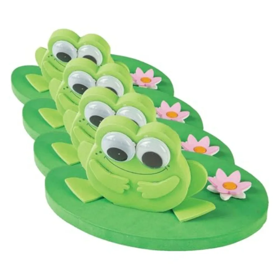 3D Frog On A Lillypad Floating Ck-12 - Crafts for and Fun Home Activities Pack of 4
3D Frog On A Lillypad Floating Ck-12 - Crafts for and Fun Home Activities Pack of 4