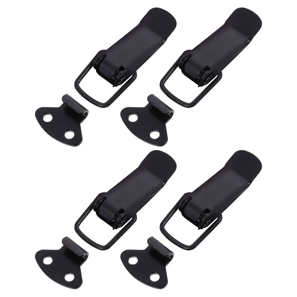 16pcs Metal Iron Toggle Clamp Box Latches Spring Loaded Catch For Cabinet Door Chest Hardware Black 16 Screws Included
16pcs Metal Iron Toggle Clamp Box Latches Spring Loaded Catch For Cabinet Door Chest Hardware Black 16 Screws Included