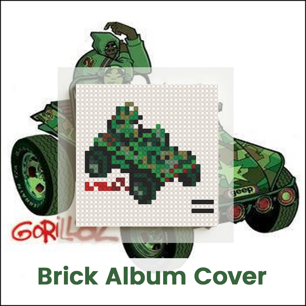 G-Gorillaz British Band Album Cover Building Blocks Mosaic Pixel Art Wall Hanging Painting Home Interior Background Decor
G-Gorillaz British Band Album Cover Building Blocks Mosaic Pixel Art Wall Hanging Painting Home Interior Background Decor