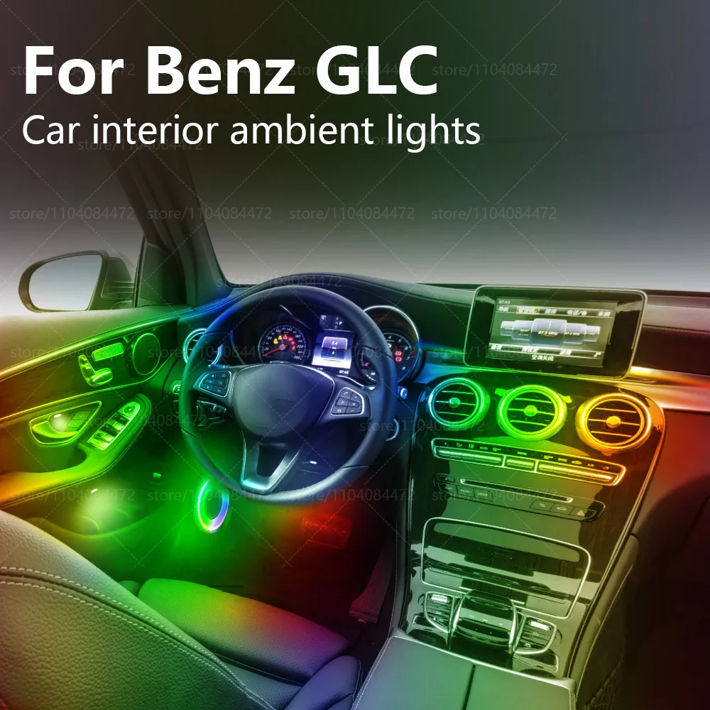 Для Mercedes-Benz GLC X254 22in1 RGB салон автомобиля акриловые автомобильные окружающие освещение RGB скрытая акриловая полоса украшения аксессуары
Для Mercedes-Benz GLC X254 22in1 RGB салон автомобиля акриловые автомобильные окружающие освещение RGB скрытая акриловая полоса украшения аксессуары