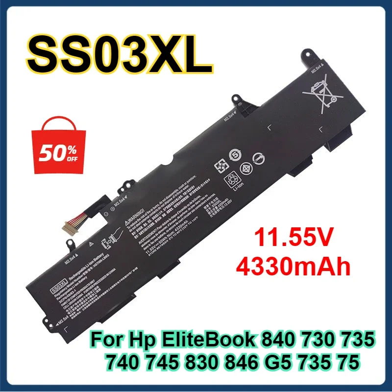 SS03XL Laptop Battery for Hp EliteBook 840 730 735 740 745 830 846 G5 735 745 830 840 G6 ZBook 14U G5 G6 HSN-112C HSTNN-LB8G
SS03XL Laptop Battery for Hp EliteBook 840 730 735 740 745 830 846 G5 735 745 830 840 G6 ZBook 14U G5 G6 HSN-112C HSTNN-LB8G