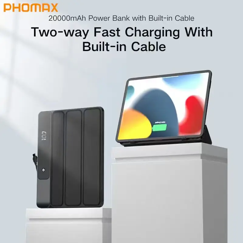 PHOMAX 20000mAh Laptop Power Bank - Portable High Capacity External Battery for Notebook Charging
PHOMAX 20000mAh Laptop Power Bank - Portable High Capacity External Battery for Notebook Charging