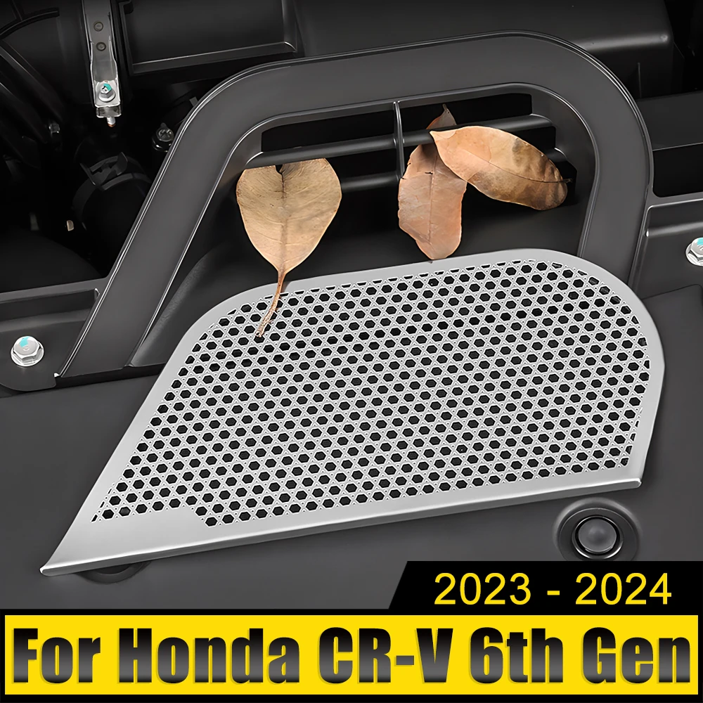 Stainless Car Engine Air Intake Mask Sticker Case Decoration Cover Trim Sticker For Honda CR-V CRV 6th Gen 2023 2024 2025 Hybrid
Stainless Car Engine Air Intake Mask Sticker Case Decoration Cover Trim Sticker For Honda CR-V CRV 6th Gen 2023 2024 2025 Hybrid