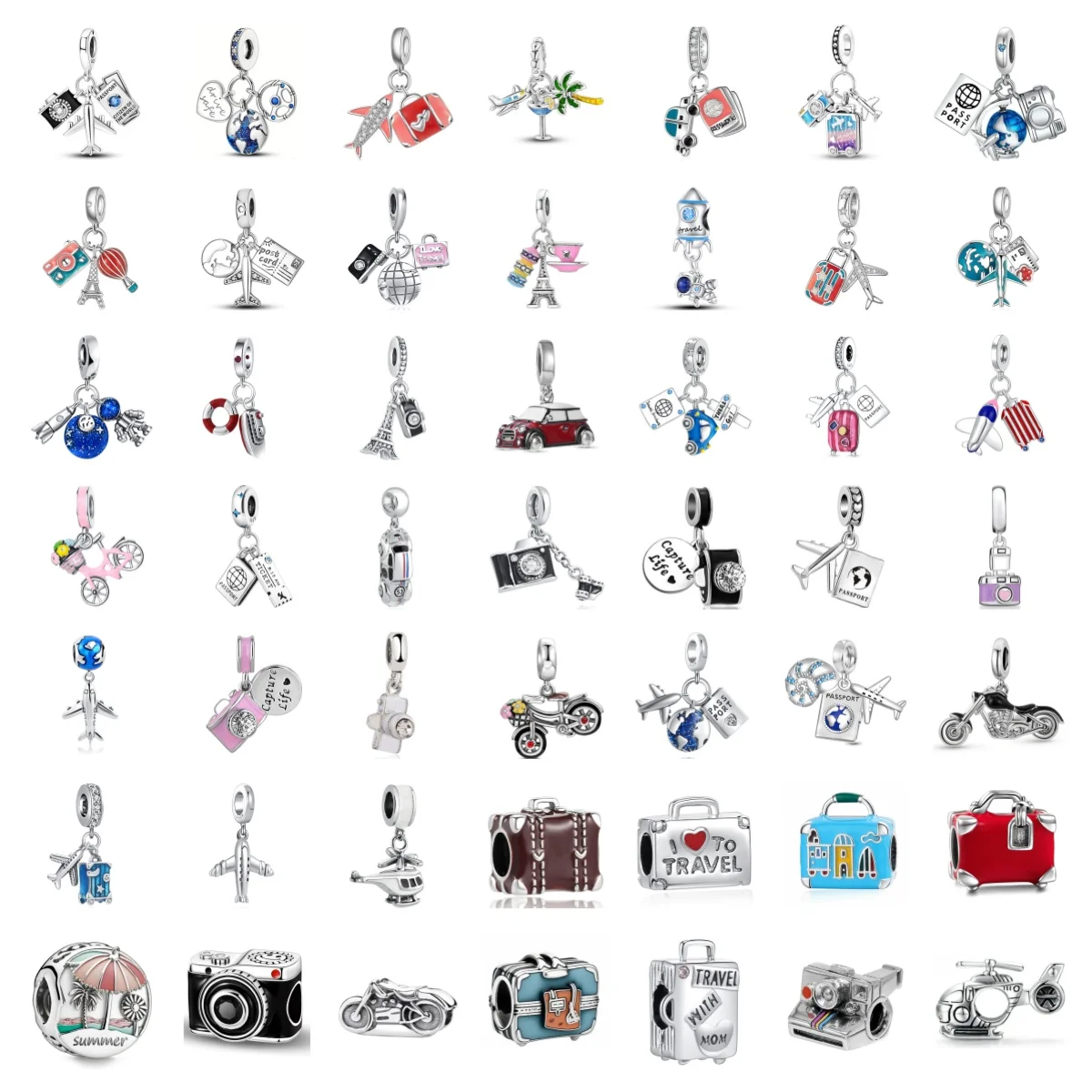 Подвеска-бабочка из стерлингового серебра 925, подвеска для путешествий, камеры, самолета, подходят для браслетов для женщин, ювелирные изделия, подарок на день Святого Валентина для матери
Подвеска-бабочка из стерлингового серебра 925, подвеска для путешествий, камеры, самолета, подходят для браслетов для женщин, ювелирные изделия, подарок на день Святого Валентина для матери