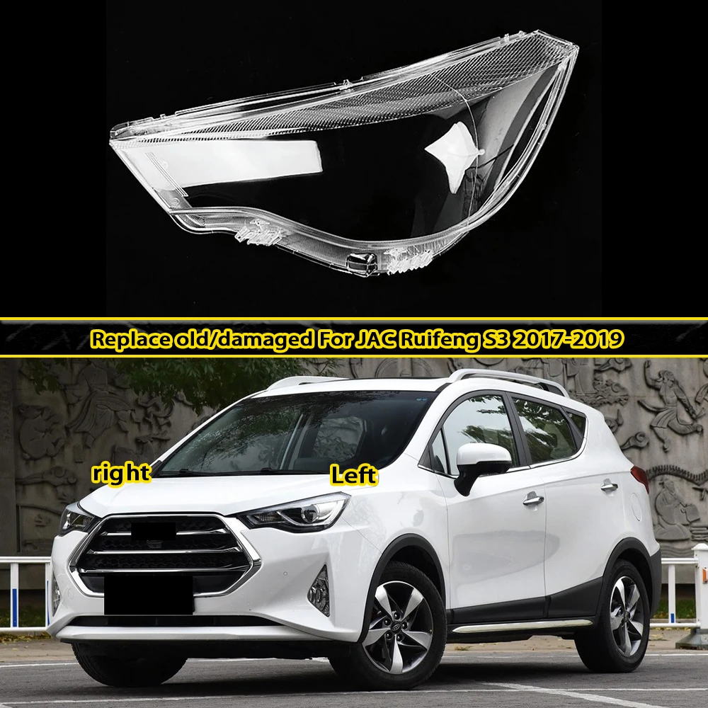 For JAC Ruifeng S3 2017-2019 Headlamp Cover Lampshade Lamp Shade Headlight Shell Lens Plexiglass Auto Replacement Parts
For JAC Ruifeng S3 2017-2019 Headlamp Cover Lampshade Lamp Shade Headlight Shell Lens Plexiglass Auto Replacement Parts