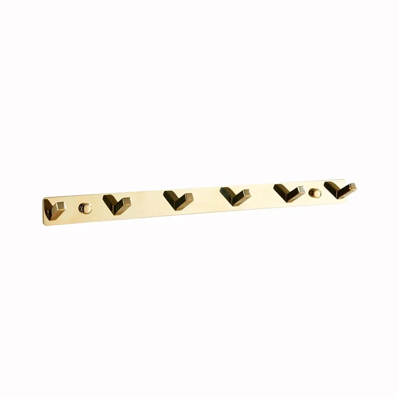 Solid brass zirconium gold clothes hook wire copper square towel hook clothes hook bathroom accessories
Solid brass zirconium gold clothes hook wire copper square towel hook clothes hook bathroom accessories