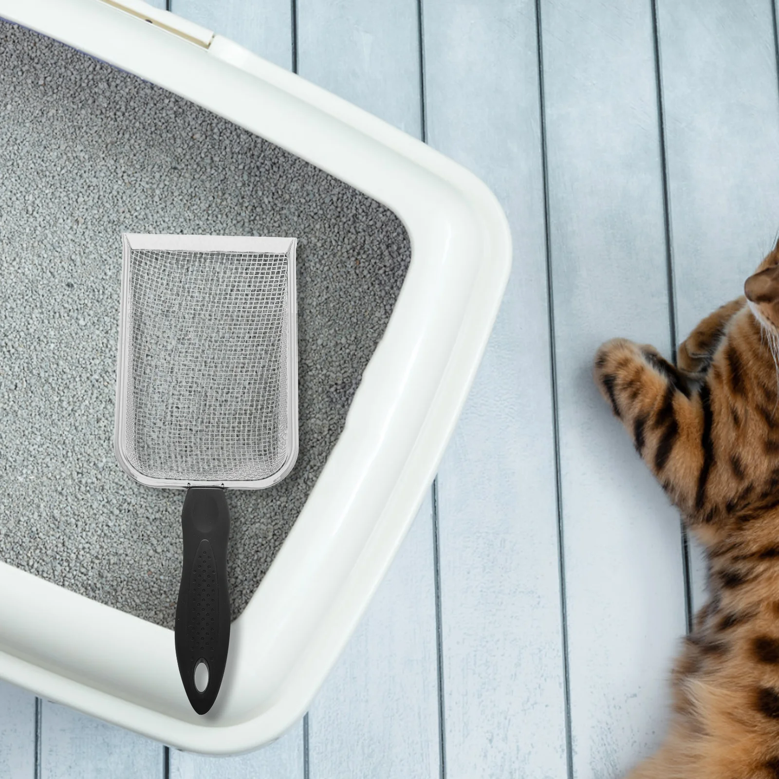 2Pcs Cat Litter Scoop Metal Heavy Duty Mesh Sifter Easy Cleaning Litter Box Poop Scooper Pet Supplies Cat Pooper Scooper
2Pcs Cat Litter Scoop Metal Heavy Duty Mesh Sifter Easy Cleaning Litter Box Poop Scooper Pet Supplies Cat Pooper Scooper