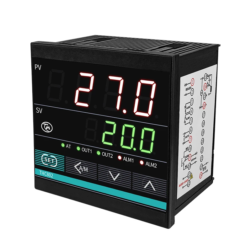 PID Temperature Controller 4-20mA Input 0-10V Output Temperature Controller ModbusRTU Communicate PID Temperature Controller
PID Temperature Controller 4-20mA Input 0-10V Output Temperature Controller ModbusRTU Communicate PID Temperature Controller