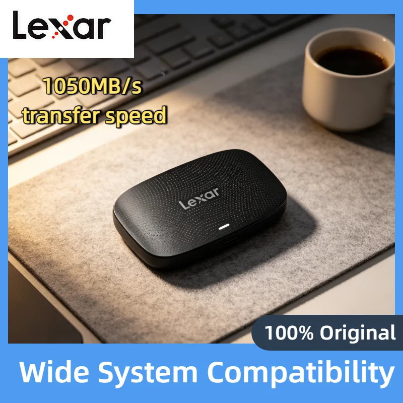 Lexar Professional 4K CFexpress Type B SD Card Reader USB 3.2 Gen 2 High Speed Memory Card RW520 100 Percent Original Unit
Lexar Professional 4K CFexpress Type B SD Card Reader USB 3.2 Gen 2 High Speed Memory Card RW520 100 Percent Original Unit