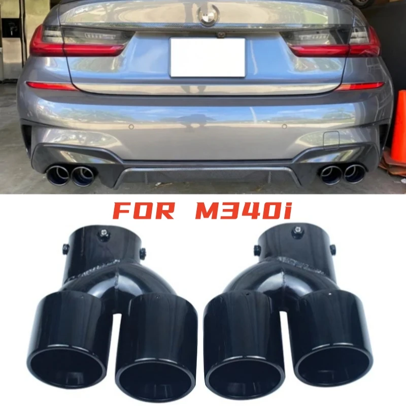 Car Exhaust Tail Pipe For BMW G20 G21 M340i G42 M240i Performance Exhaust Stainless Steel Muffler Tip
Car Exhaust Tail Pipe For BMW G20 G21 M340i G42 M240i Performance Exhaust Stainless Steel Muffler Tip