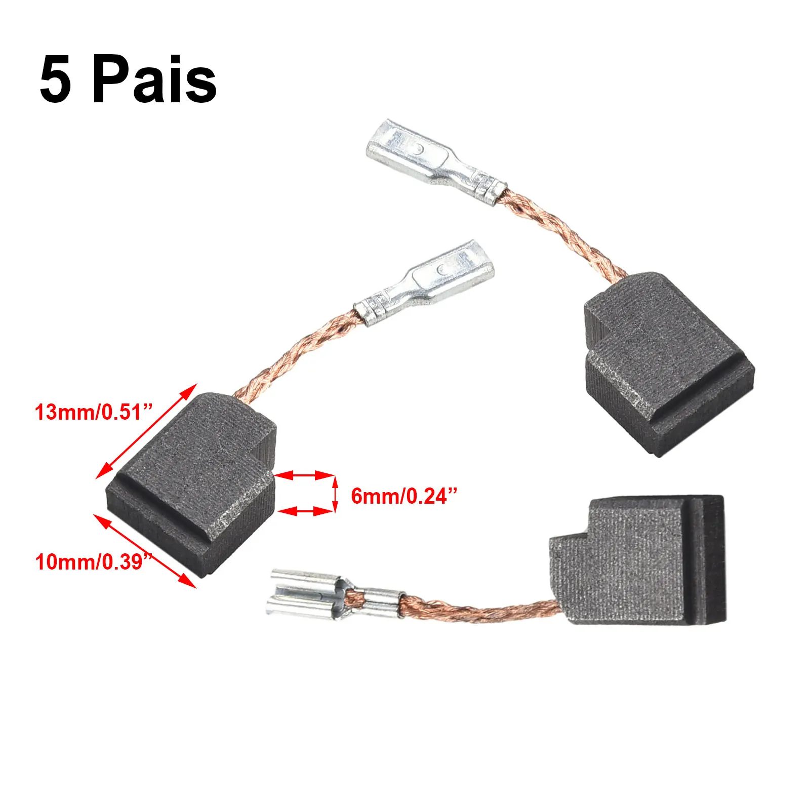 10pcs Carbon Brushes For Replacement D28110 D28112 D28402 DWE46151 Grinder Motor Carbon Brush Power Tool Accessories Durable
10pcs Carbon Brushes For Replacement D28110 D28112 D28402 DWE46151 Grinder Motor Carbon Brush Power Tool Accessories Durable