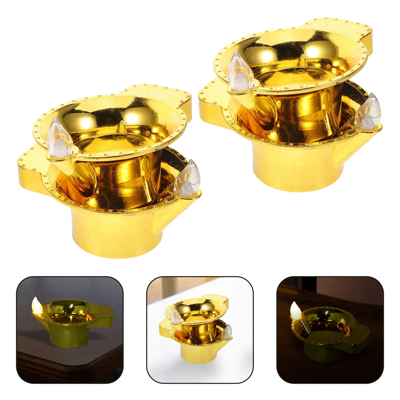 4Pcs Waterproof Lights Operated LED Candles Lightweight Compact for Indoor Outdoor Romantic Atmosphere Decoration
4Pcs Waterproof Lights Operated LED Candles Lightweight Compact for Indoor Outdoor Romantic Atmosphere Decoration