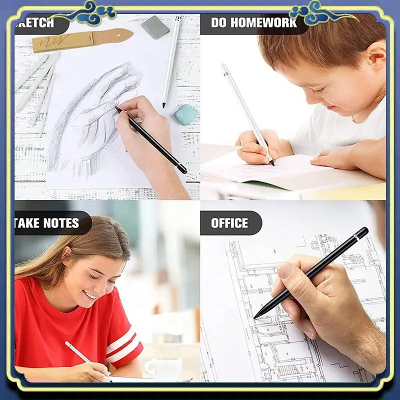 Portable 12 Pieces Metal Inkless Pen Metal No Ink Pencil Infinite Metallic Write Pen Metallic Erasable Pen For Kids And Adults A
Portable 12 Pieces Metal Inkless Pen Metal No Ink Pencil Infinite Metallic Write Pen Metallic Erasable Pen For Kids And Adults A