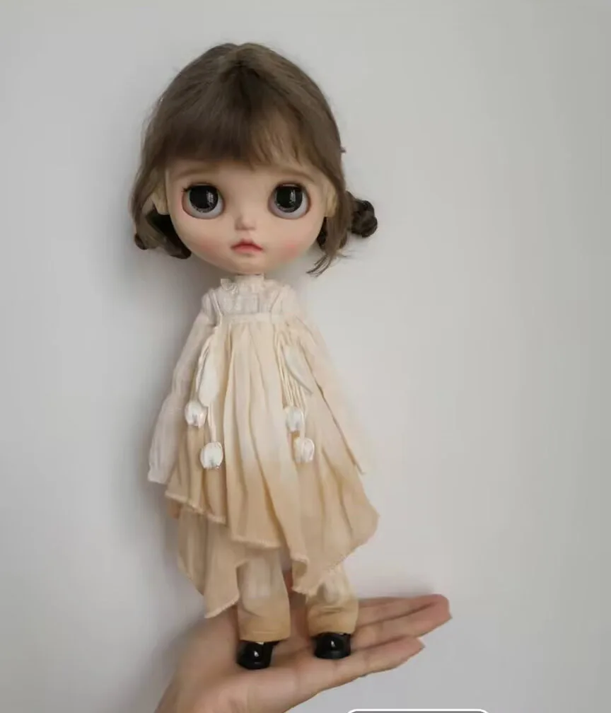 5 шт. винтажная рубашка с длинными рукавами Blythe, юбка-бретелька-тюльпан, брюки, платок, носки (подходит для azone, Pullip, Ob22,24,26, Licca)
5 шт. винтажная рубашка с длинными рукавами Blythe, юбка-бретелька-тюльпан, брюки, платок, носки (подходит для azone, Pullip, Ob22,24,26, Licca)