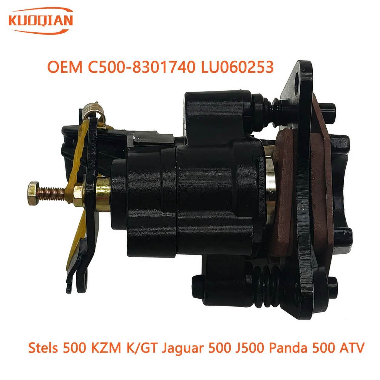 Original Rear Wheel Cylinder Rear Brake Caliper for Stels 500 KZM K/GT Jaguar 500 J500 Panda 500 ATV C500-8301730 LU018652
Original Rear Wheel Cylinder Rear Brake Caliper for Stels 500 KZM K/GT Jaguar 500 J500 Panda 500 ATV C500-8301730 LU018652