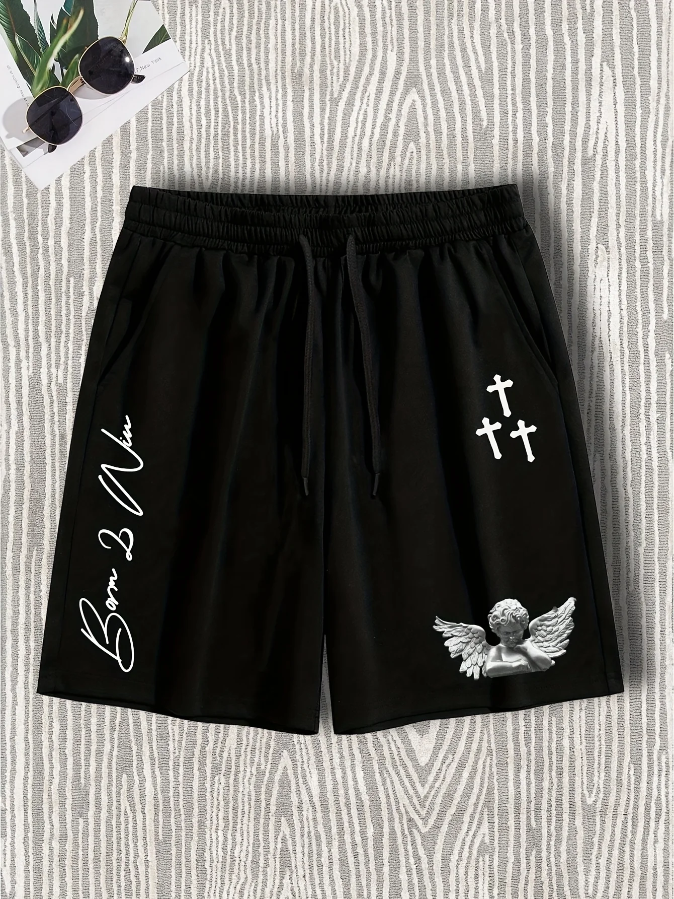 2026 Summer New Men's Shorts with 3D Letter Pattern Print - Street Casual Fashion Comfortable Soft Breathable
2026 Summer New Men's Shorts with 3D Letter Pattern Print - Street Casual Fashion Comfortable Soft Breathable